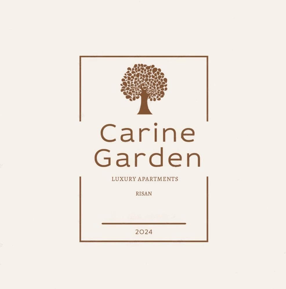 Apartmán Carine Garden Risan Exteriér fotografie